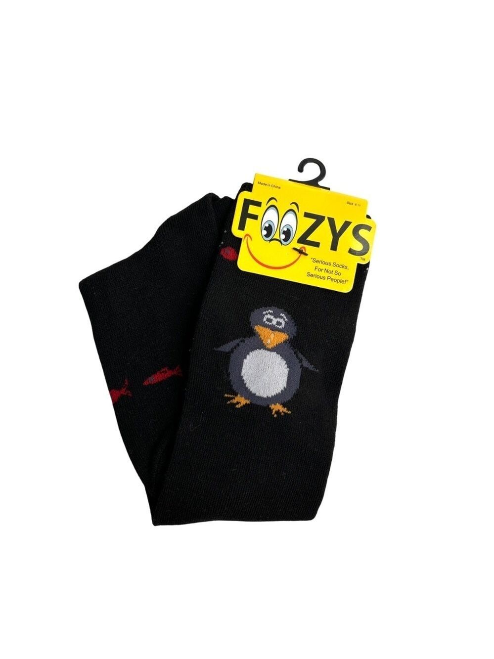 NWT Penguins Foozys Women's Socks Size 9-11